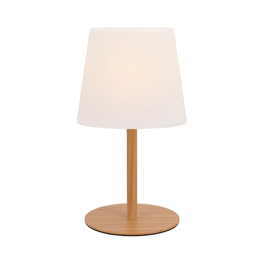 TRAVELLIFE Elin lamp wood effect - Rechargeable