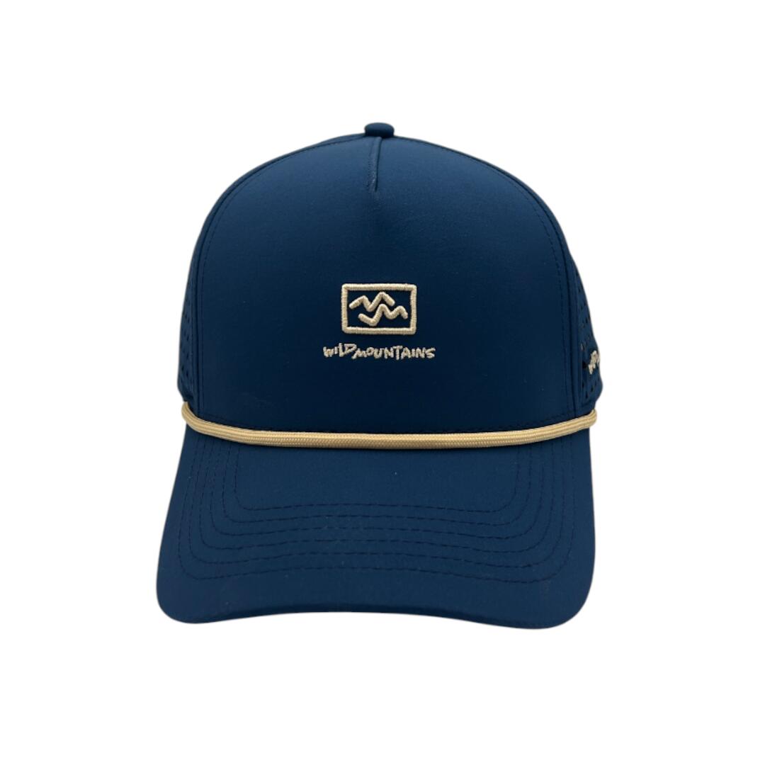 Boné Trucker Bordado Azul Marinho 2/5