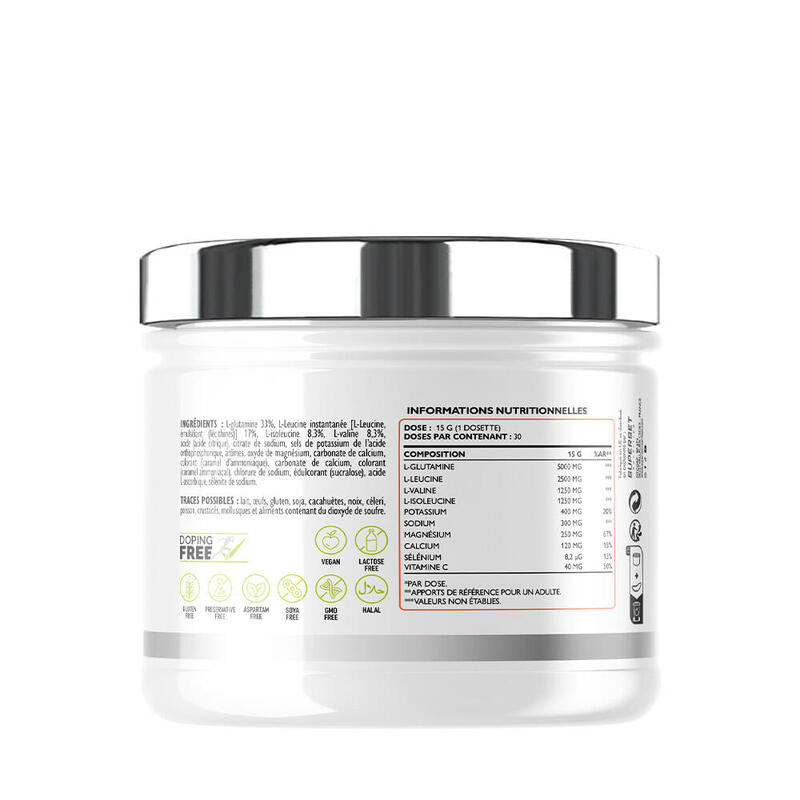 Bcaa - Bcaa + Glutamine (450g) - Ijsthee Met Citroen