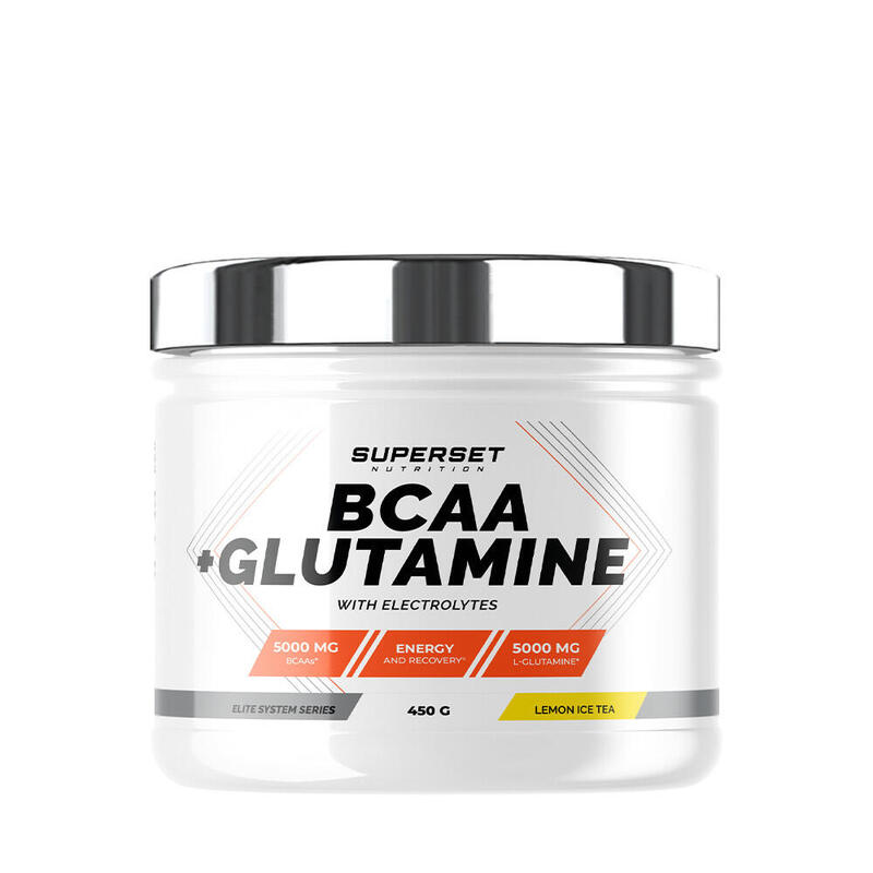 Bcaa - Bcaa + Glutamine (450g) - Ijsthee Met Citroen