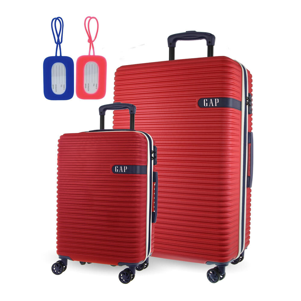 GAP Hard Shell LARGE and CAB 2-Piece Set + Luggage Tag