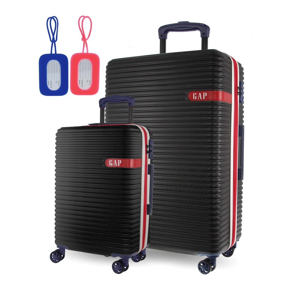 GAP Hard Shell LARGE and CAB 2-Piece Set + Luggage Tag