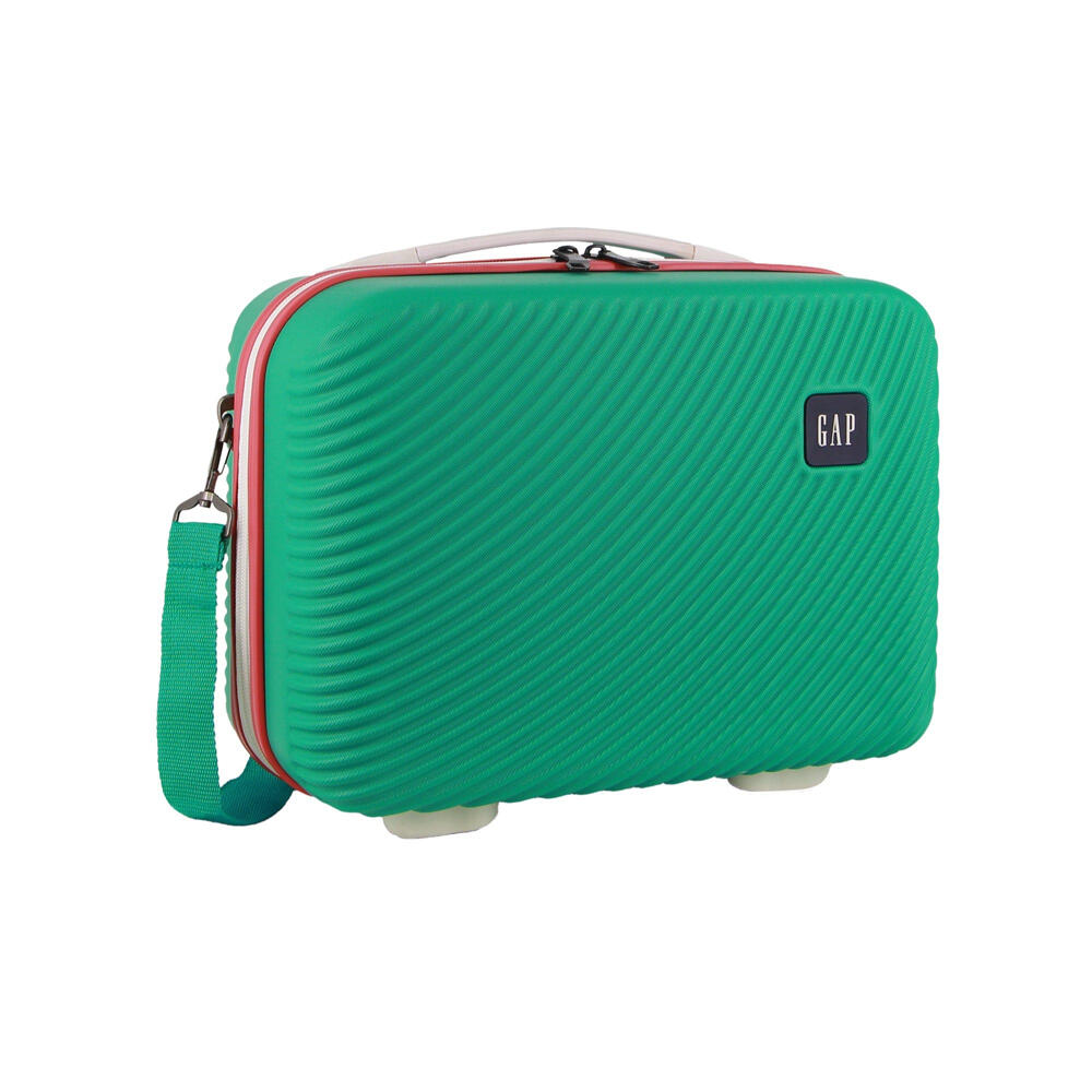 GAP Stripe Hard Shell Mini Bag Travel Essentials 27x35x18cm