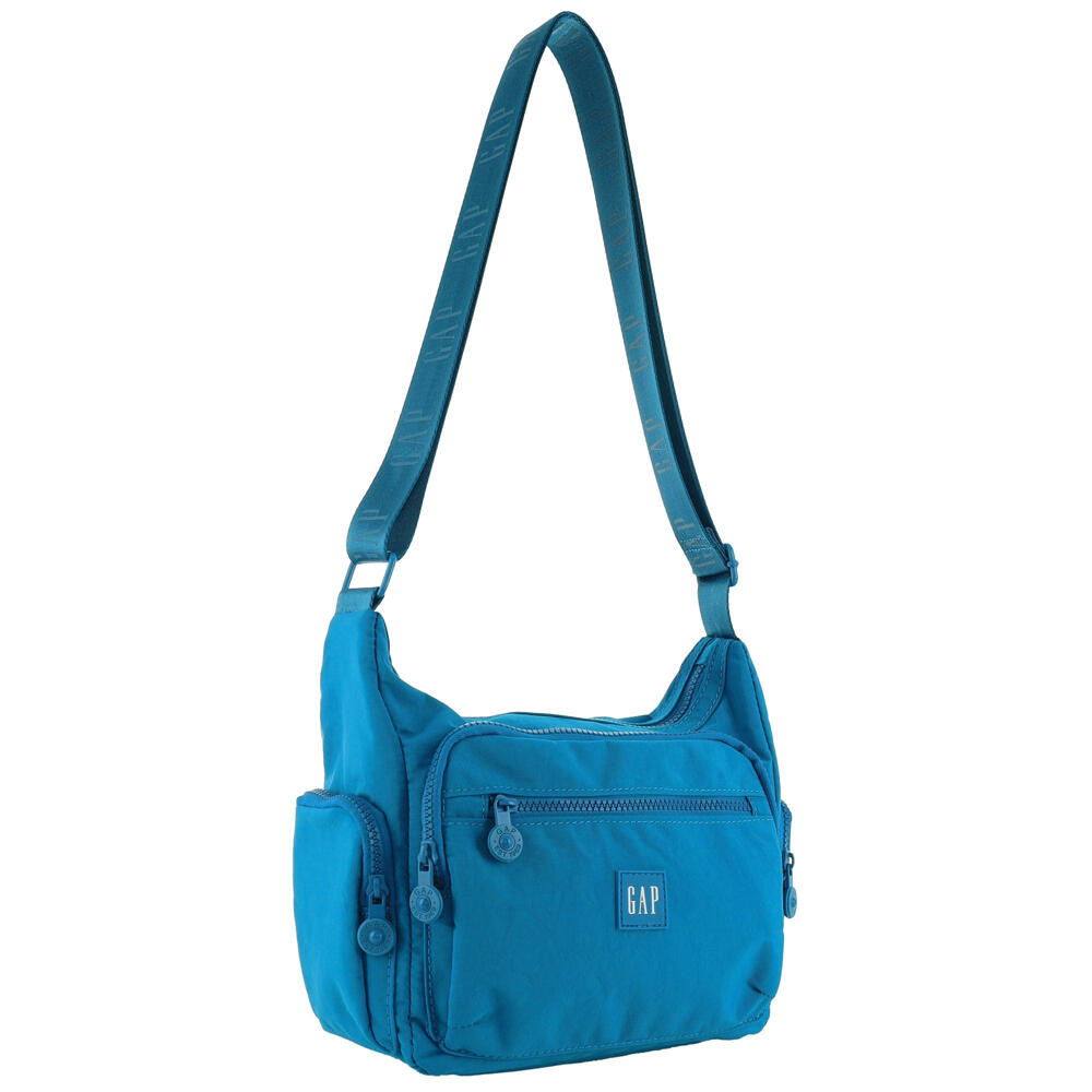 GAP Nylon Multiple zipped Crossbody Bag Secure 29x16x22cm