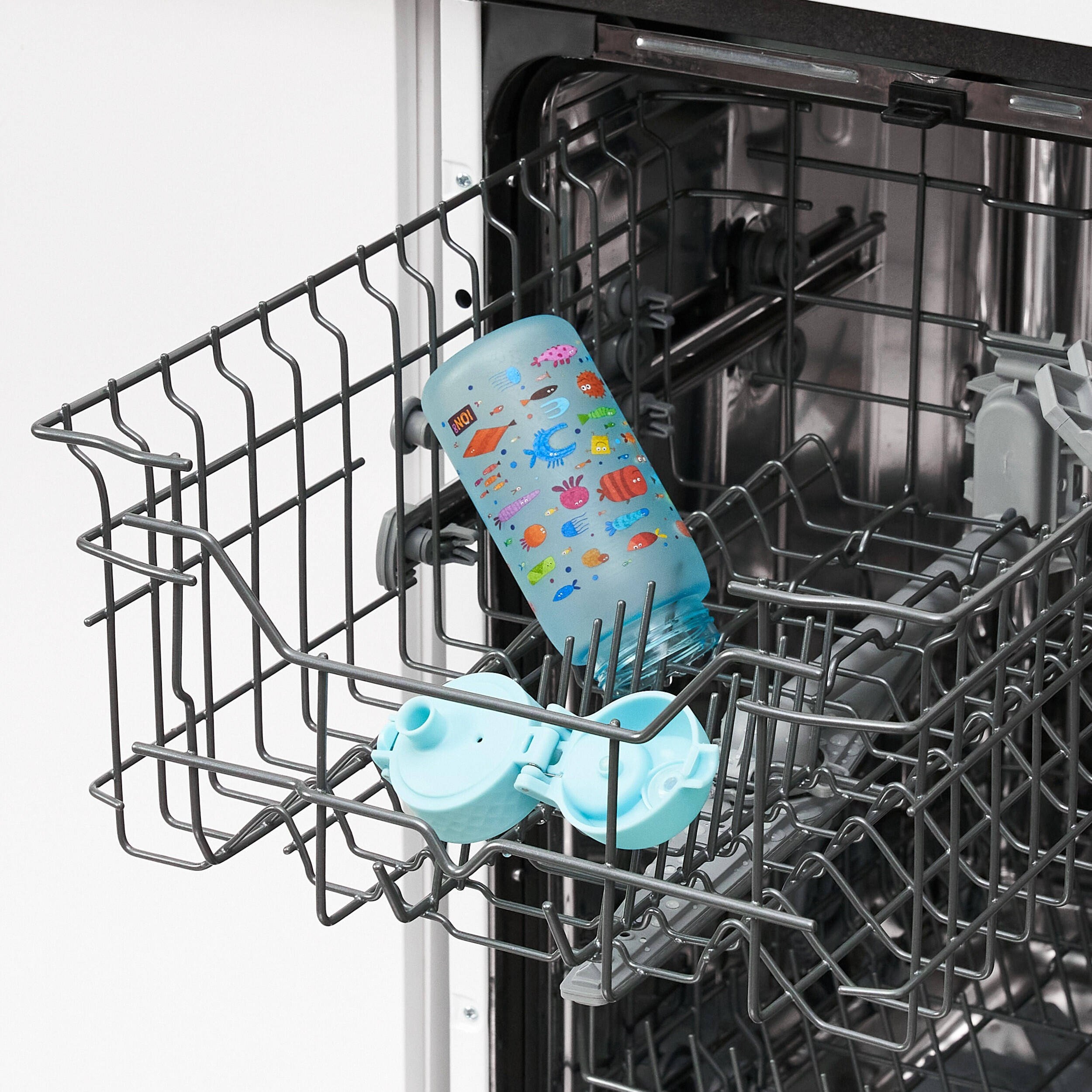 Bidon dziecięcy ION8 350ml z atestem PZH – szczelny, lekki, bez BPA 7/8
