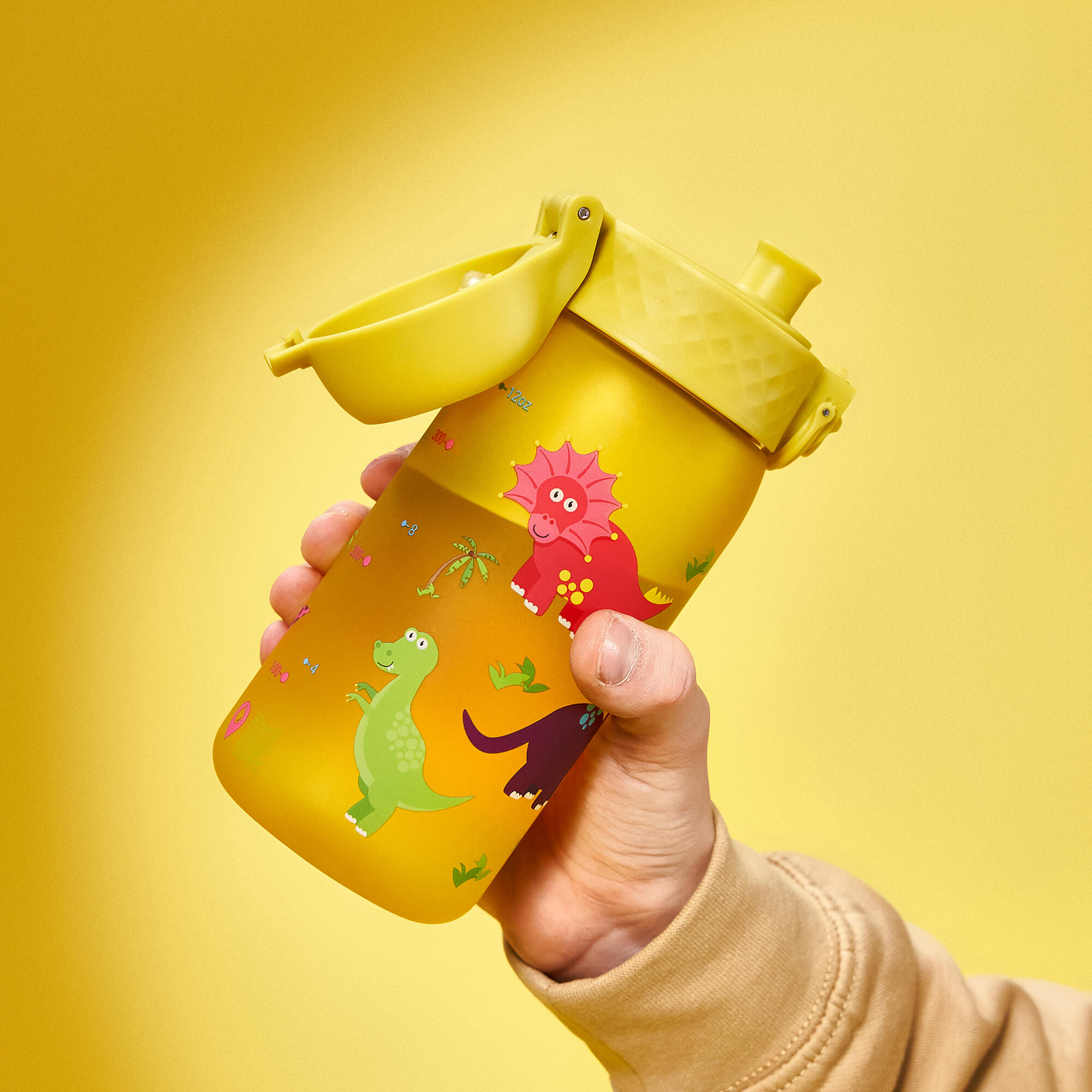Bidon dziecięcy ION8 350ml z atestem PZH – szczelny, lekki, bez BPA 3/8