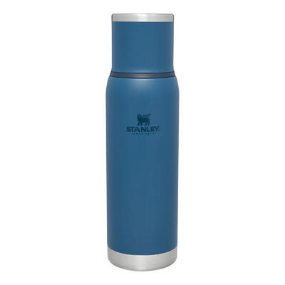 Isolierflasche 1L 'To-Go' Thermoskanne Kaffee Doppelwandig aus Edelstahl Wandern