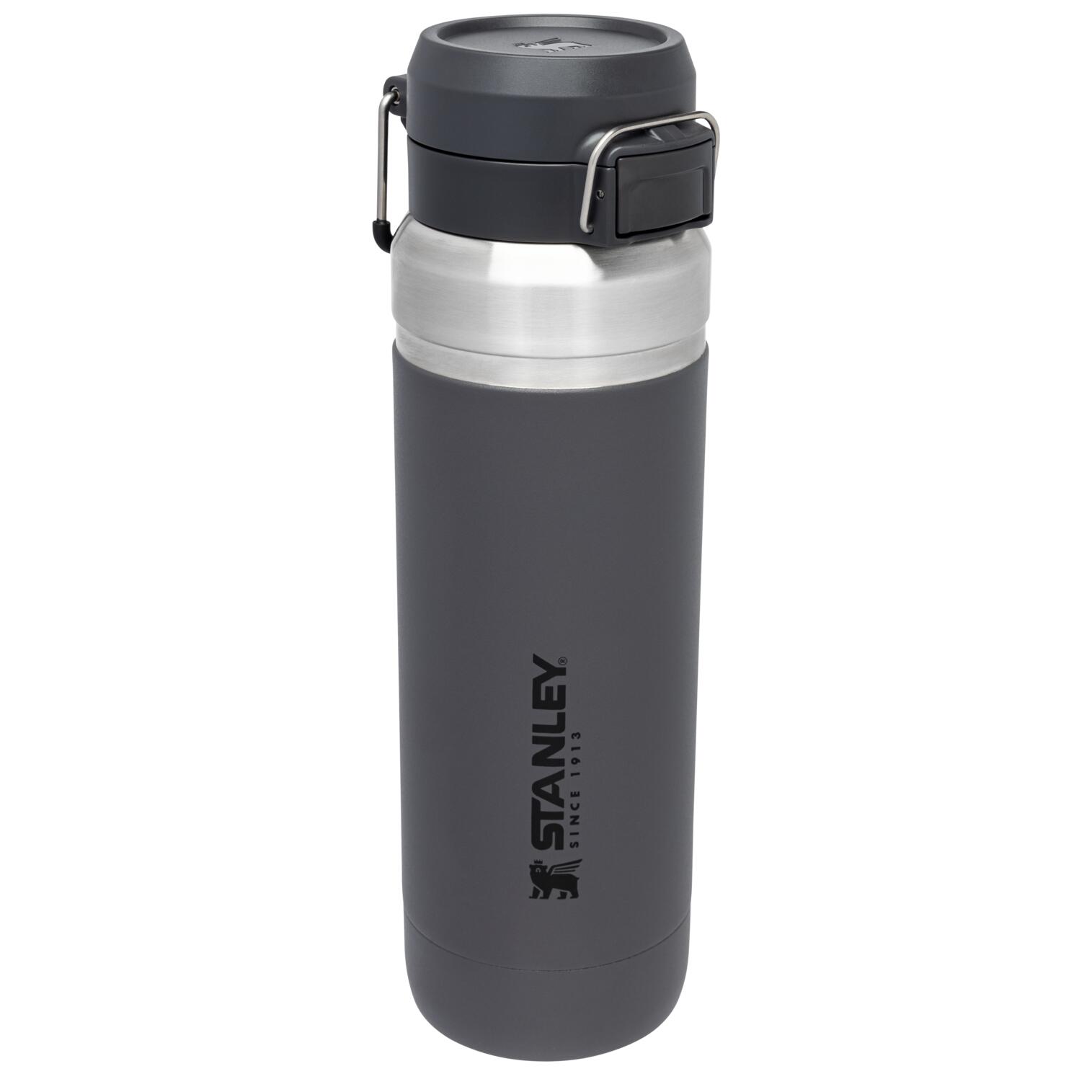 STANLEY Waterfles - Thermosfles 1L Wandelen Fitness RVS Drinkfles - Deksel Met Drukknop