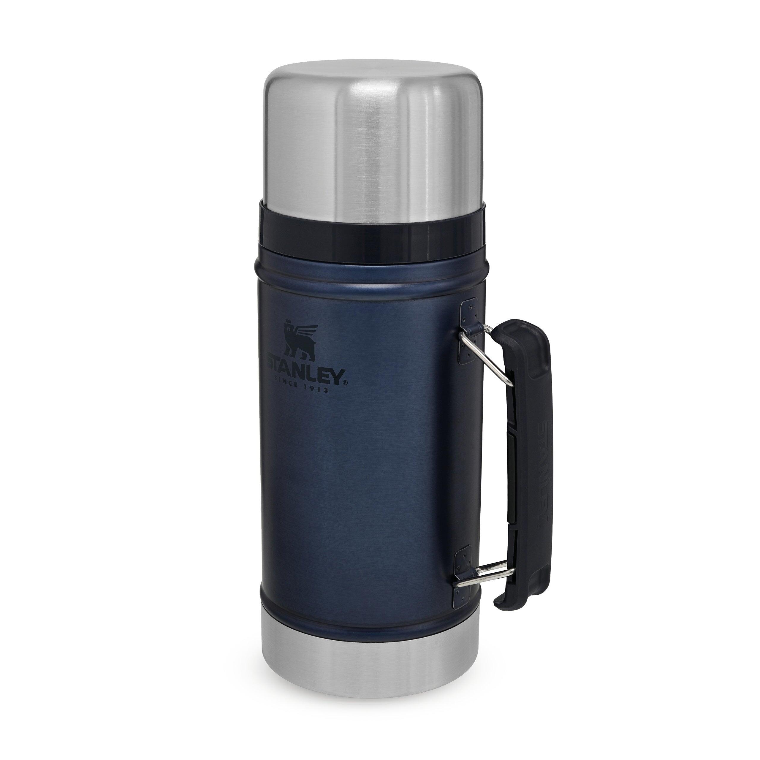 Stanley - Boîte Alimentaire Isotherme Inox 0,94l - Trek - Vélo - Couvercle Qui Sert De Bol - Bouteille Isotherme - Bleu - 4 L - Decathlon
