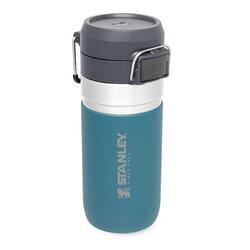 Gourde Isotherme 0,47L Bouteille D'Eau Fitness Trek Couvercle À Bouton-Poussoir