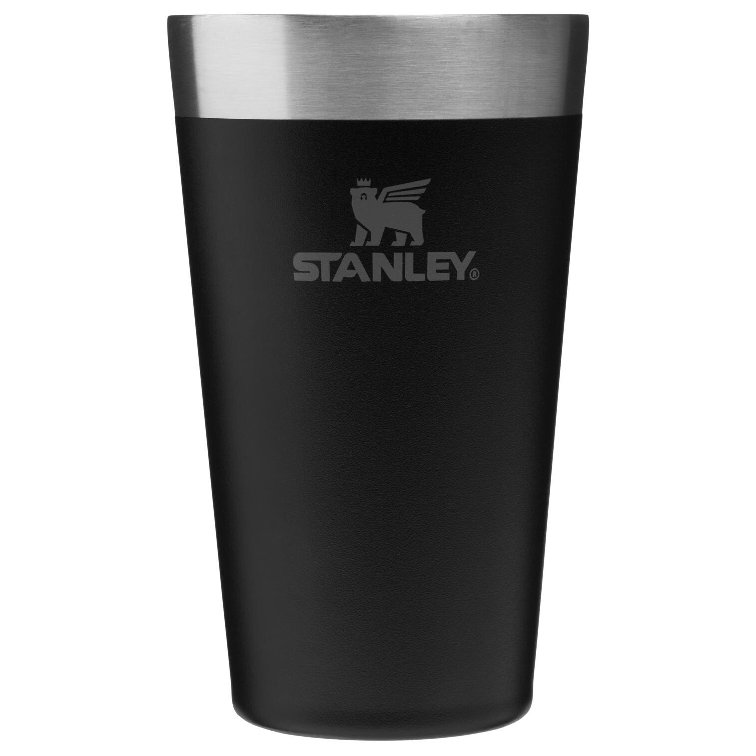 Stanley - Tasse Isotherme 0,47l - Verre Inox Camping Trek - Mug À Thé, Café, Eau Et Soupe - Flasque - Noir - Decathlon