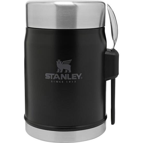 Boîte Alimentaire Isotherme Inox 0,4L - Trek Vélo Camping + Cuillère-Fourchette