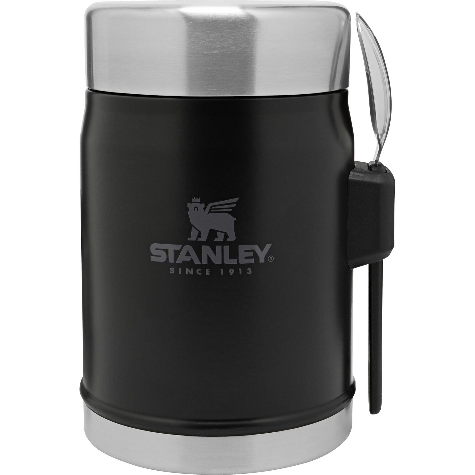 STANLEY Stanley Legendary Food Jar + Spork 0,4L - Matte Black Pebble