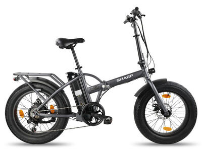 Sharp fat folding elektrische vouwfiets 10.4ah 20 inch