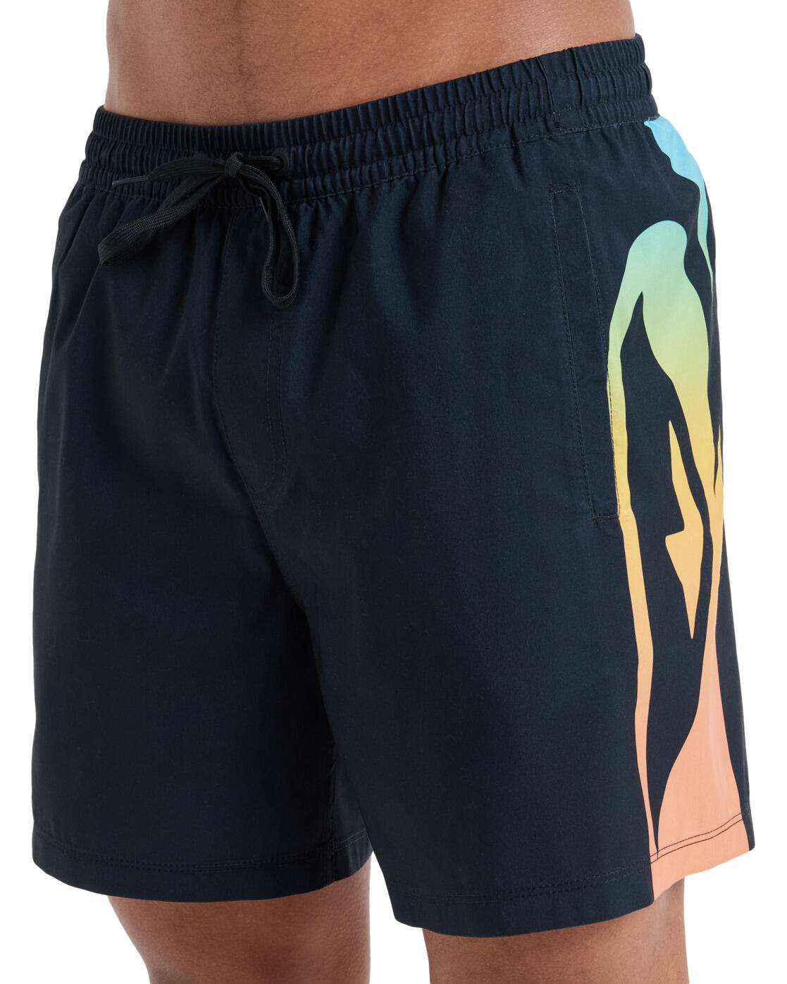 Short de bain EVERYDAY HOLMES 16" Noir Homme 4/5