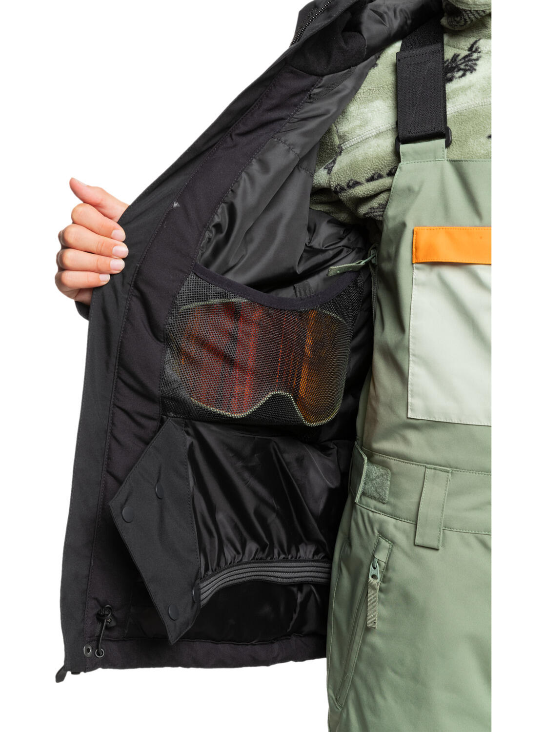 Chaqueta técnica snow MISSION Negro Niño 4/4