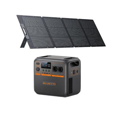 Kit Powerstation BLUETTI AC270P mit Solarpanel 200 W (0% MwSt)