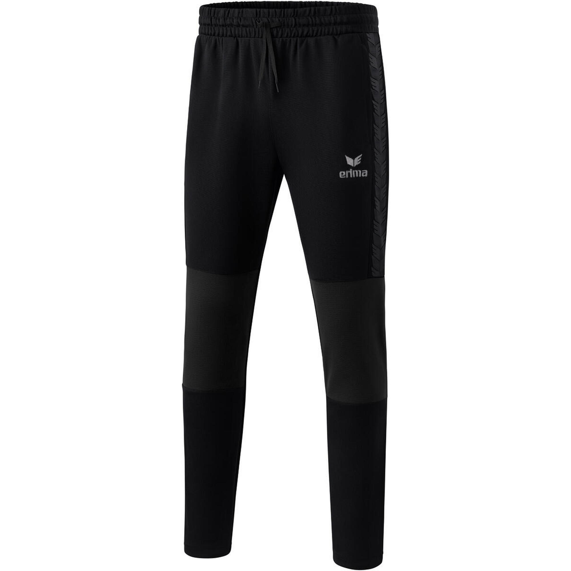 Pantaloni de antrenament Erima Black Junior
