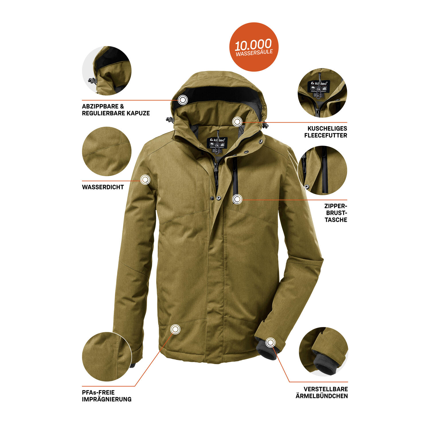 Herren Outdoorjacke KOW 161 5/7