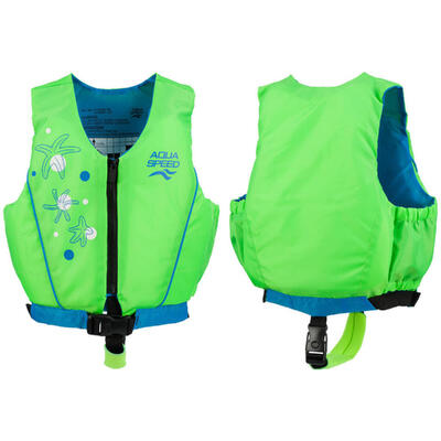 Kamizelka dziecięca do pływania na basen asekuracyjna piankowa AQUA SPEED
