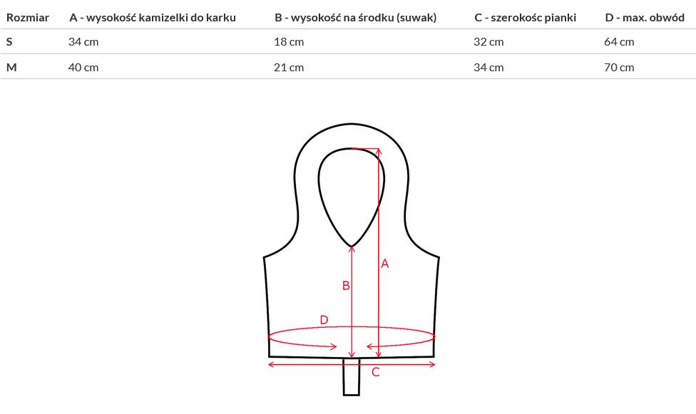 Kamizelka dziecięca do pływania na basen asekuracyjna piankowa AQUA SPEED 7/7