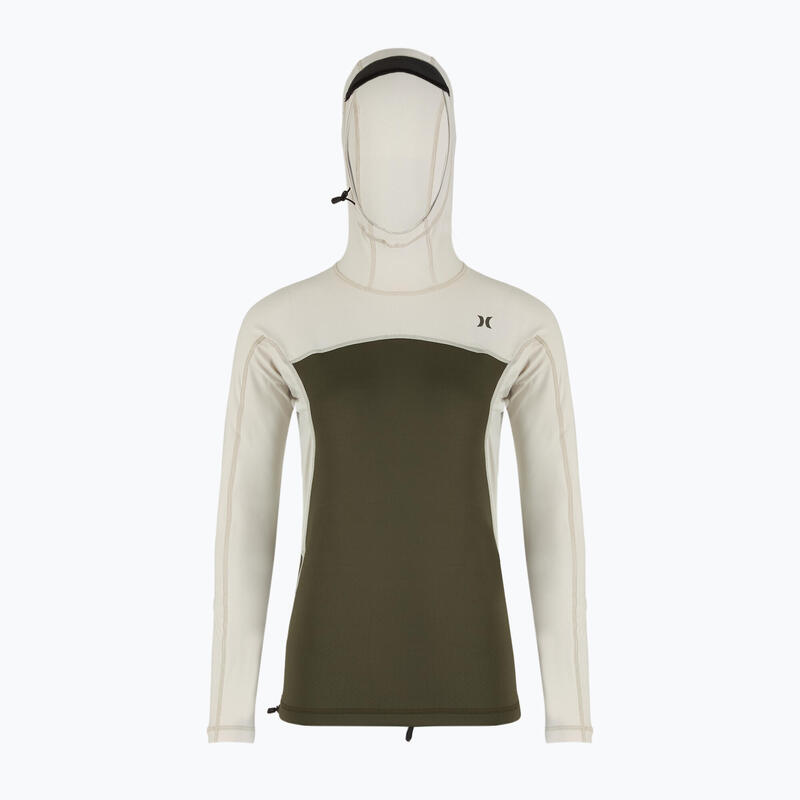 Longsleeve do pływania męski Hurley Coast Guard Hooded Surf Top