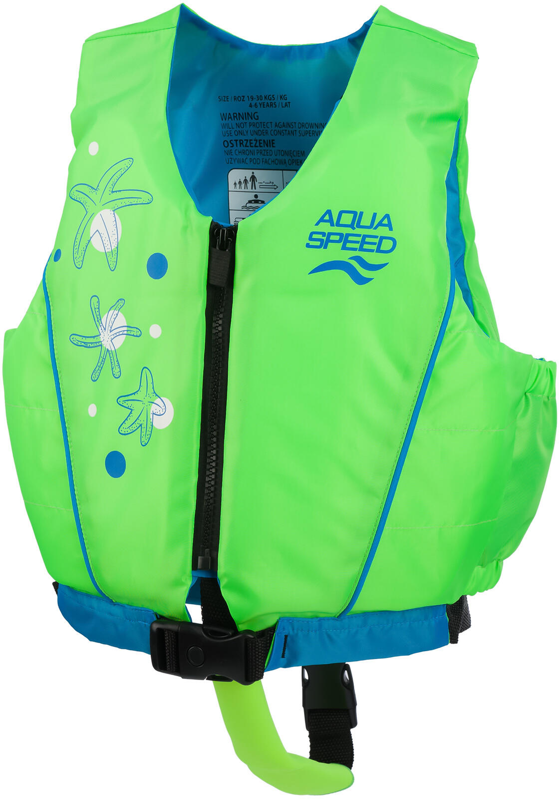 Kamizelka dziecięca do pływania na basen asekuracyjna piankowa AQUA SPEED 2/7