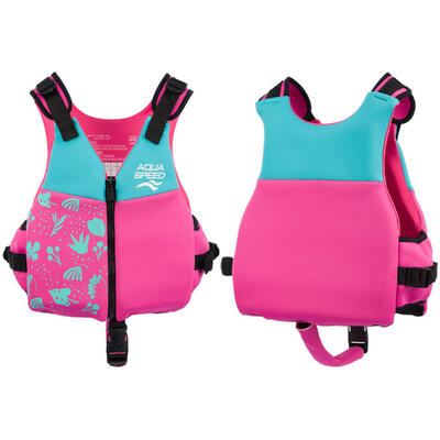 Kamizelka dziecięca do pływania na basen asekuracyjna piankowa AQUA SPEED