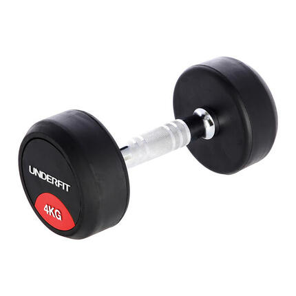 Hantla gumowana UNDERFIT do ćwiczeń siłowych fitness