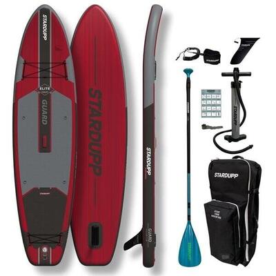 Stardupp guard elite stand up paddle (sup) board - 18 psi - complete set