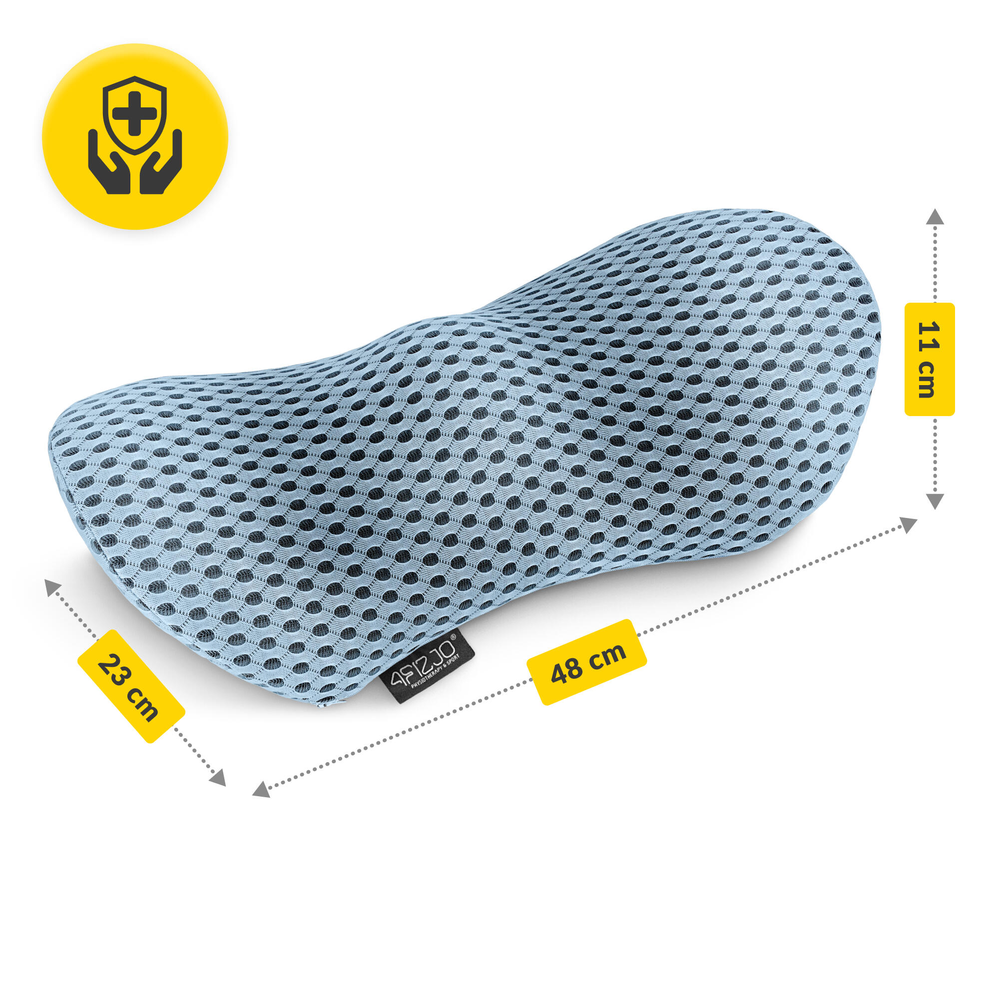 Lendenkissen Orthopädisch Lordosestütze Rückenstützkissen 4FIZJO 7/7