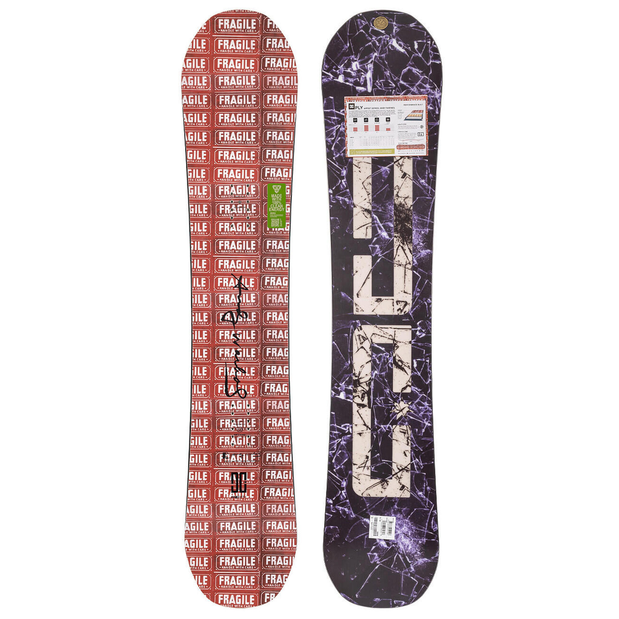 Deska snowboardowa męska DC Ply x Andy Warhol