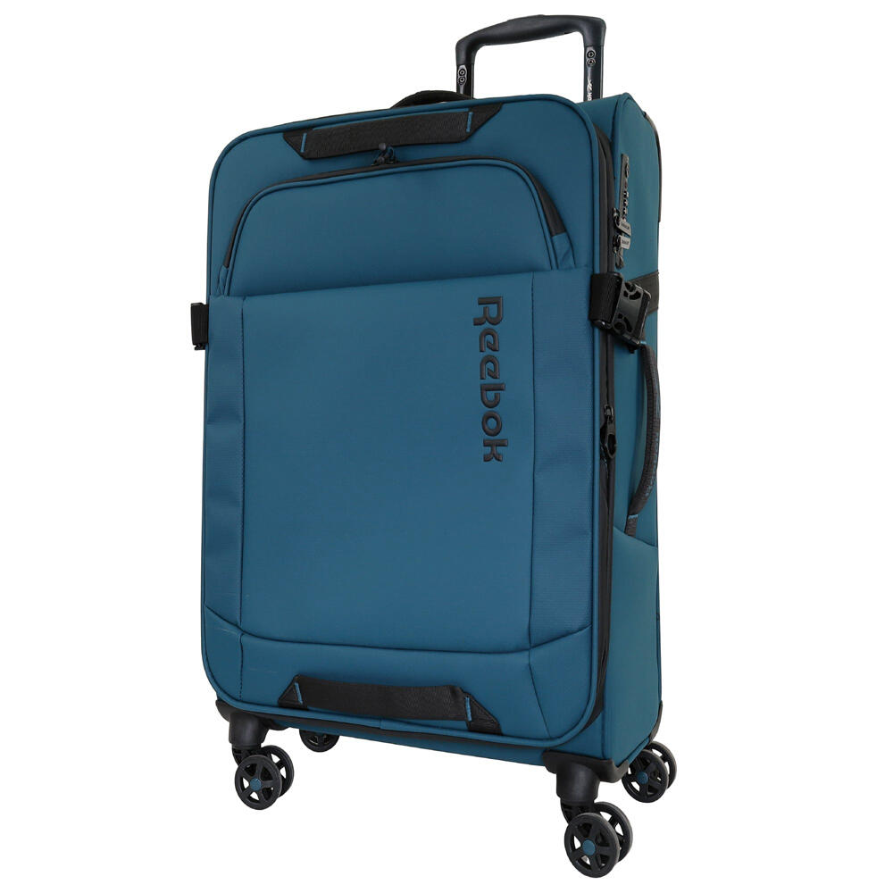 Reebok Pro 78cm LARGE Leather Film Soft Shell Case Airline-Friendly