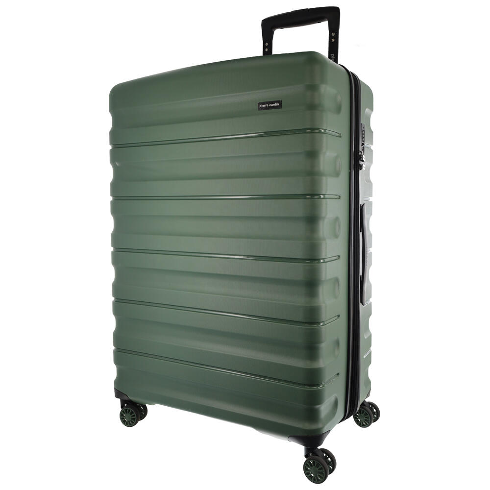 Pierre Cardin 80cm LARGE Hard Shell Suitcase 4 Wheeled