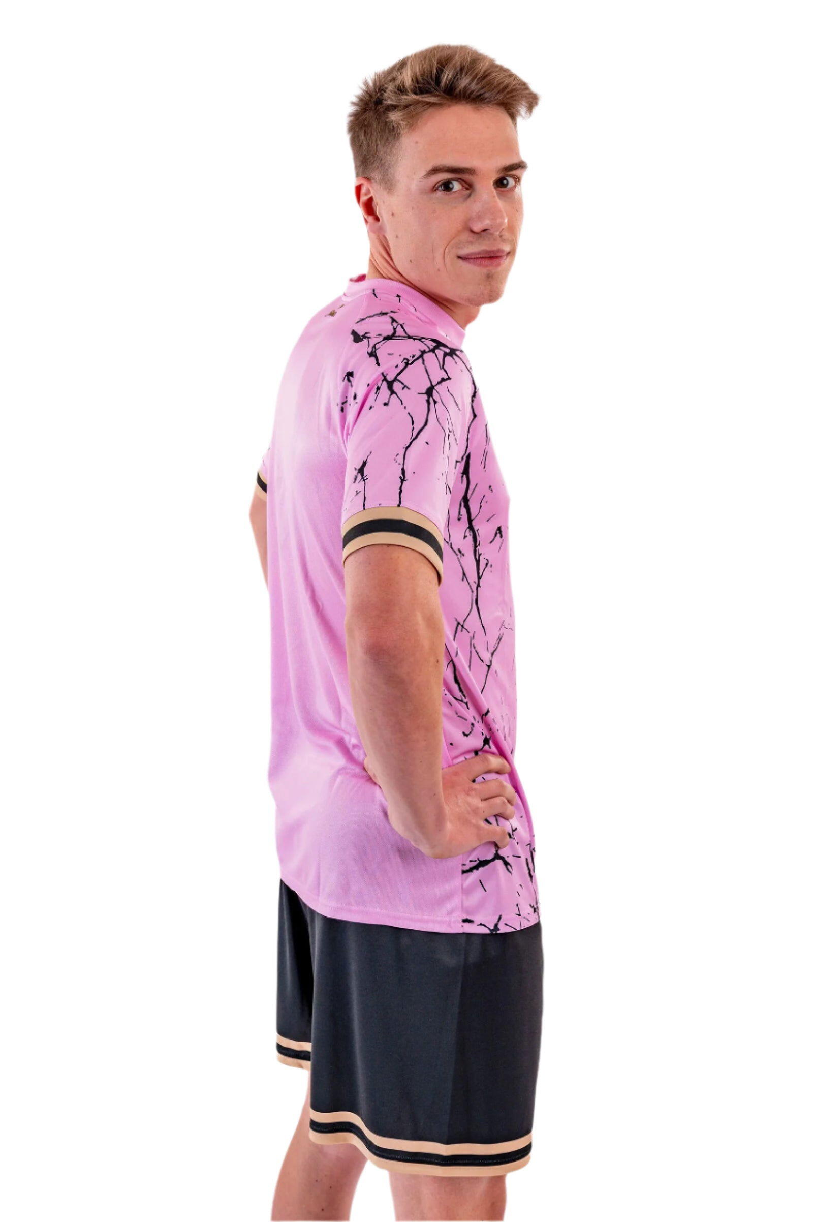 Performance Shirt - MA Pink (Kids) Voetbalshirt - Padelshirt - Tennisshirt 3/6