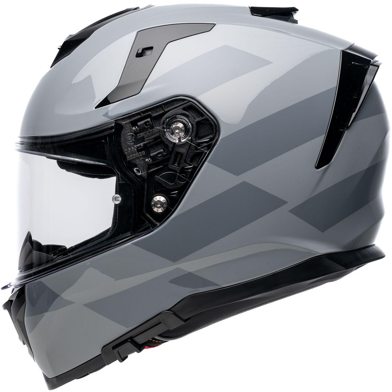 MOTOBLOUZ Casque Intégral MIRAGE RIFT Grey Shiny | ECE 22.06 3/7