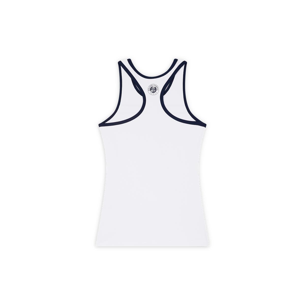 Debardeur Performance Fille Roland-Garros - Blanc 2/2