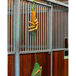 Jouet de box avec filet à foin - QHP