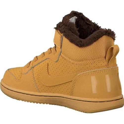Buty do chodzenia dla dzieci Nike Court Borough Mid Wtr Psv