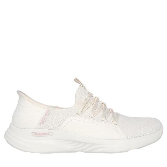 Zapatilla Mujer Skechers Slip-ins Relaxed Fit Sport Beller Chic Ofwhite