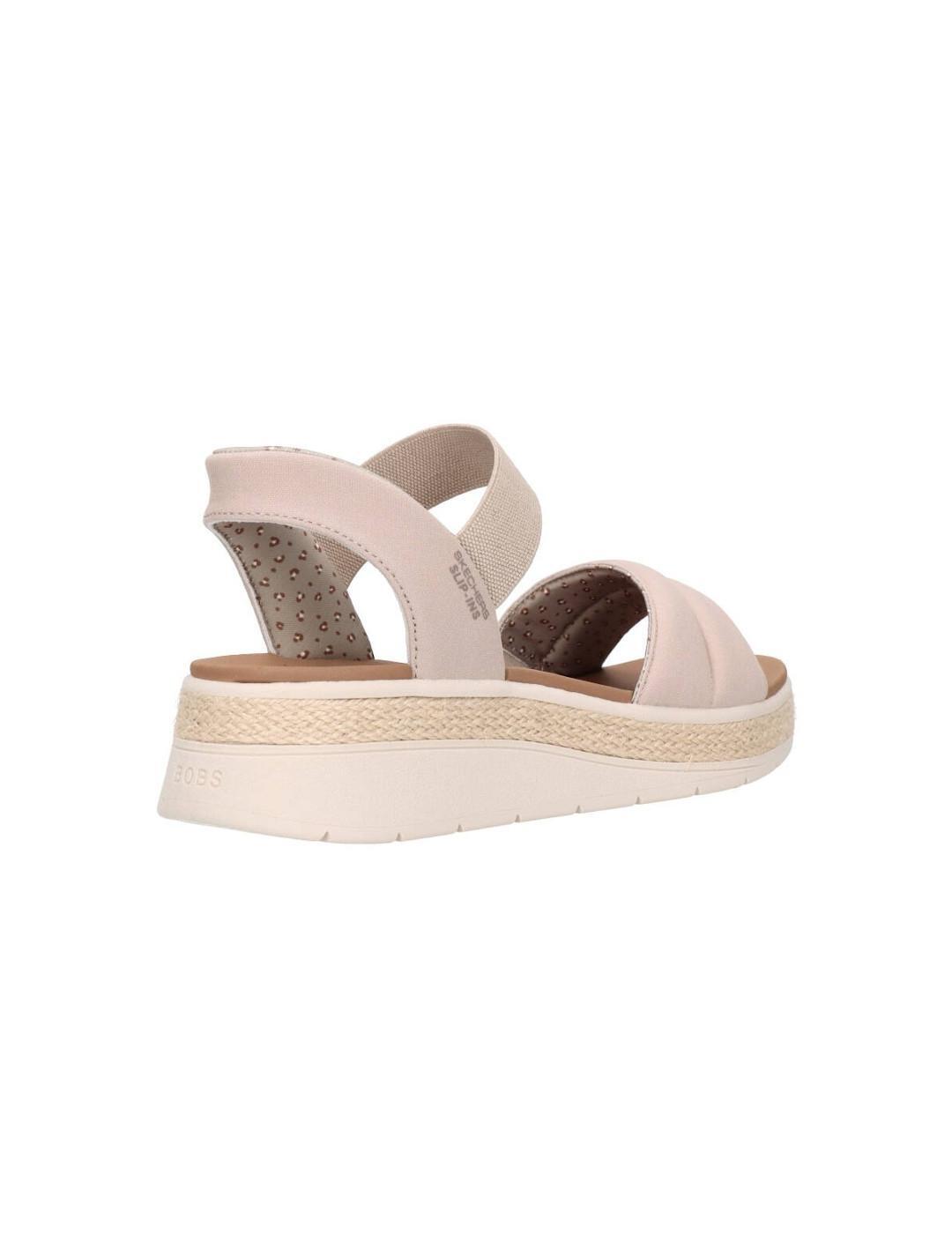 Sandales pour femme Skechers Bobs Marron 4/4
