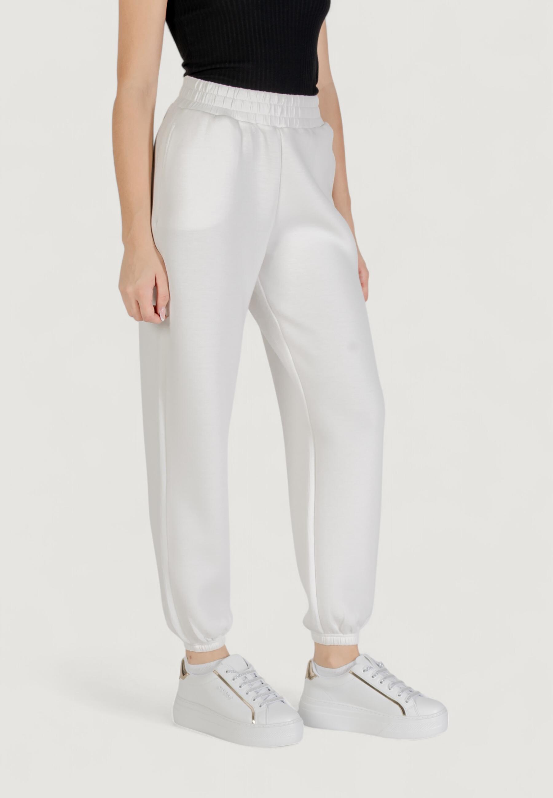 WOMEN'S Hose CECILIA SCUBA JOGGER PANTS WEISS 4/5