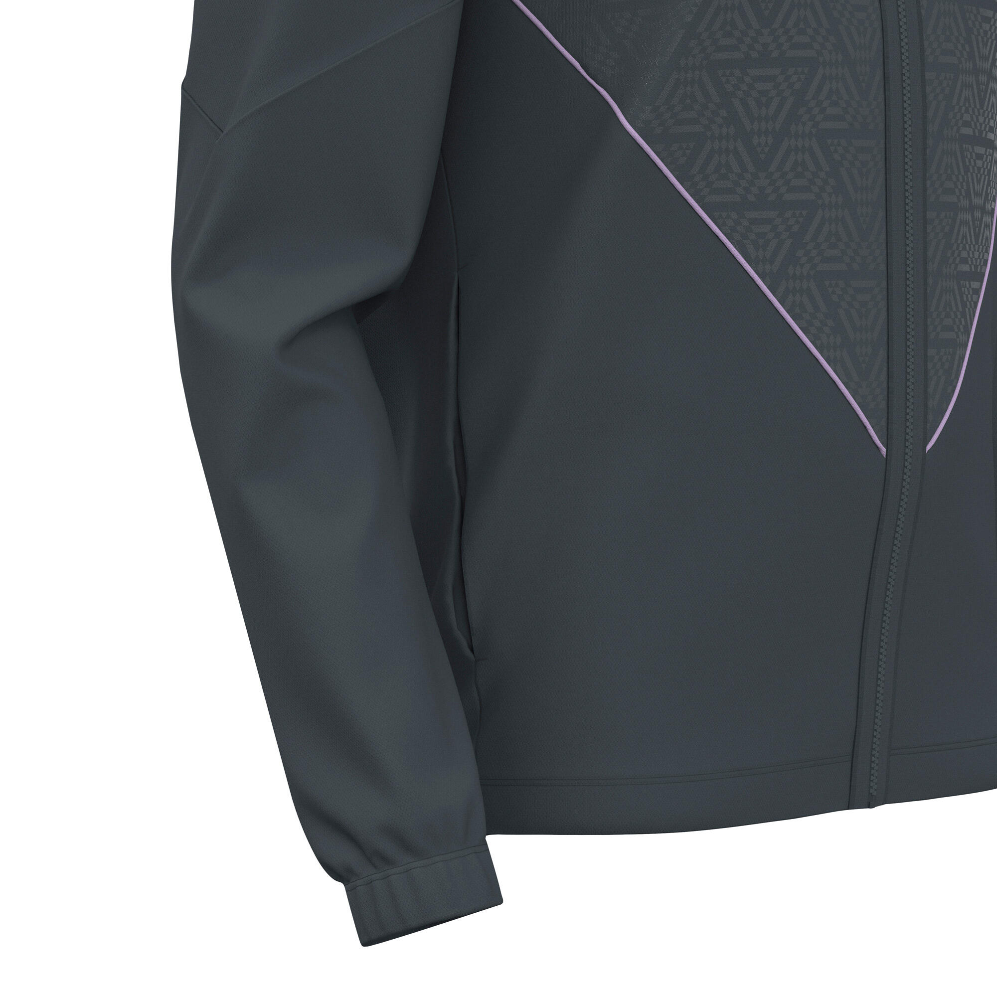 VESTE HOMME MULTISPORT POSEIDON Macron anthracite-lilas 4/6