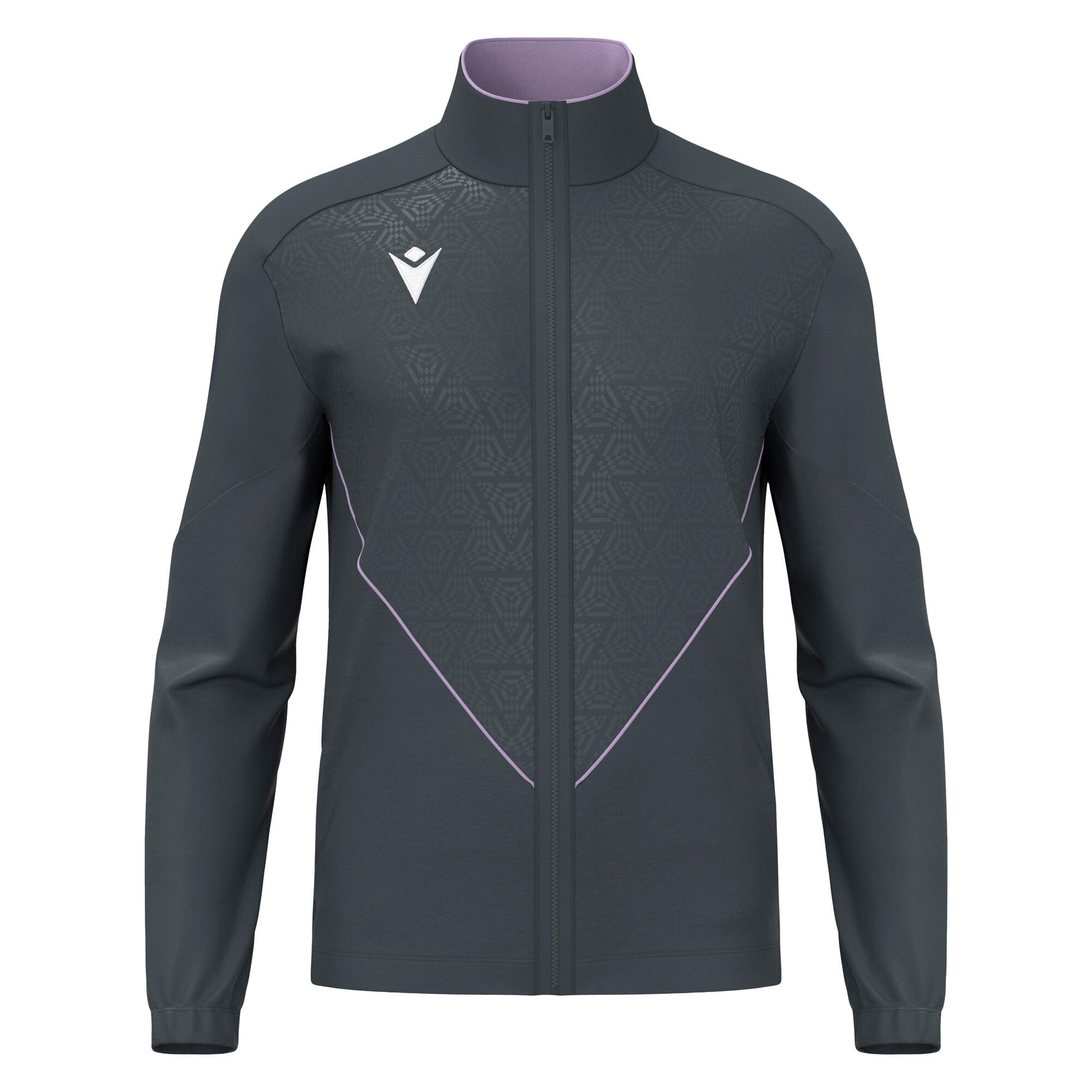 VESTE HOMME MULTISPORT POSEIDON Macron anthracite-lilas 5/6