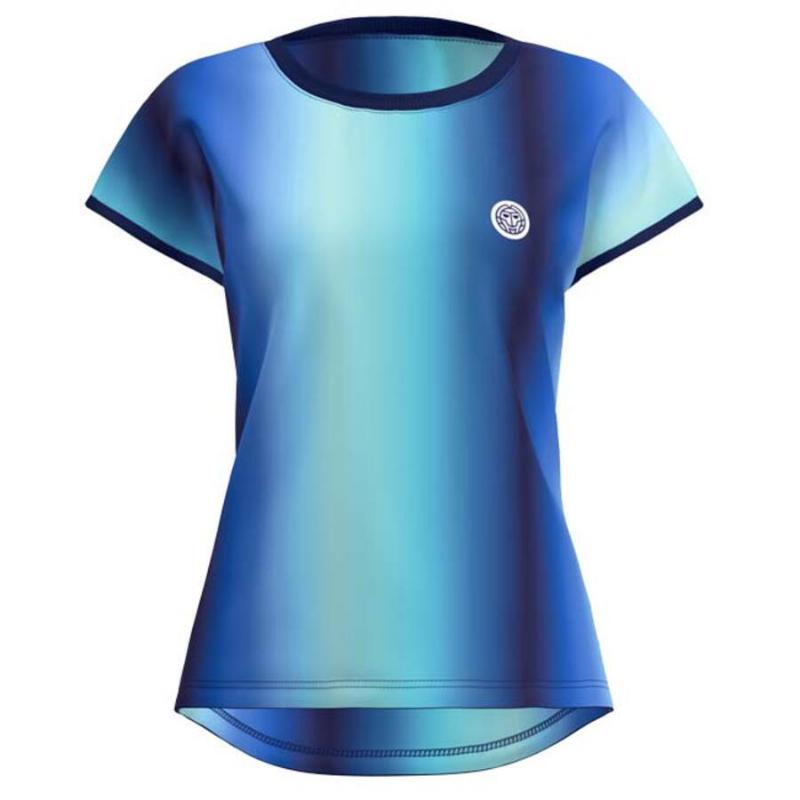 Camiseta Bidi Badu Spectrum Capsleeve Azul Oscuro Aqua Mujer 1/5