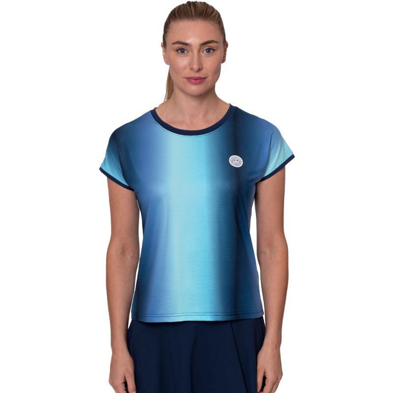 Camiseta Bidi Badu Spectrum Capsleeve Azul Oscuro Aqua Mujer 3/5