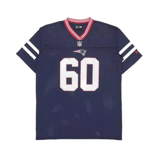 Maillot NFL New England Patriots New Era Mesh Bleu marine