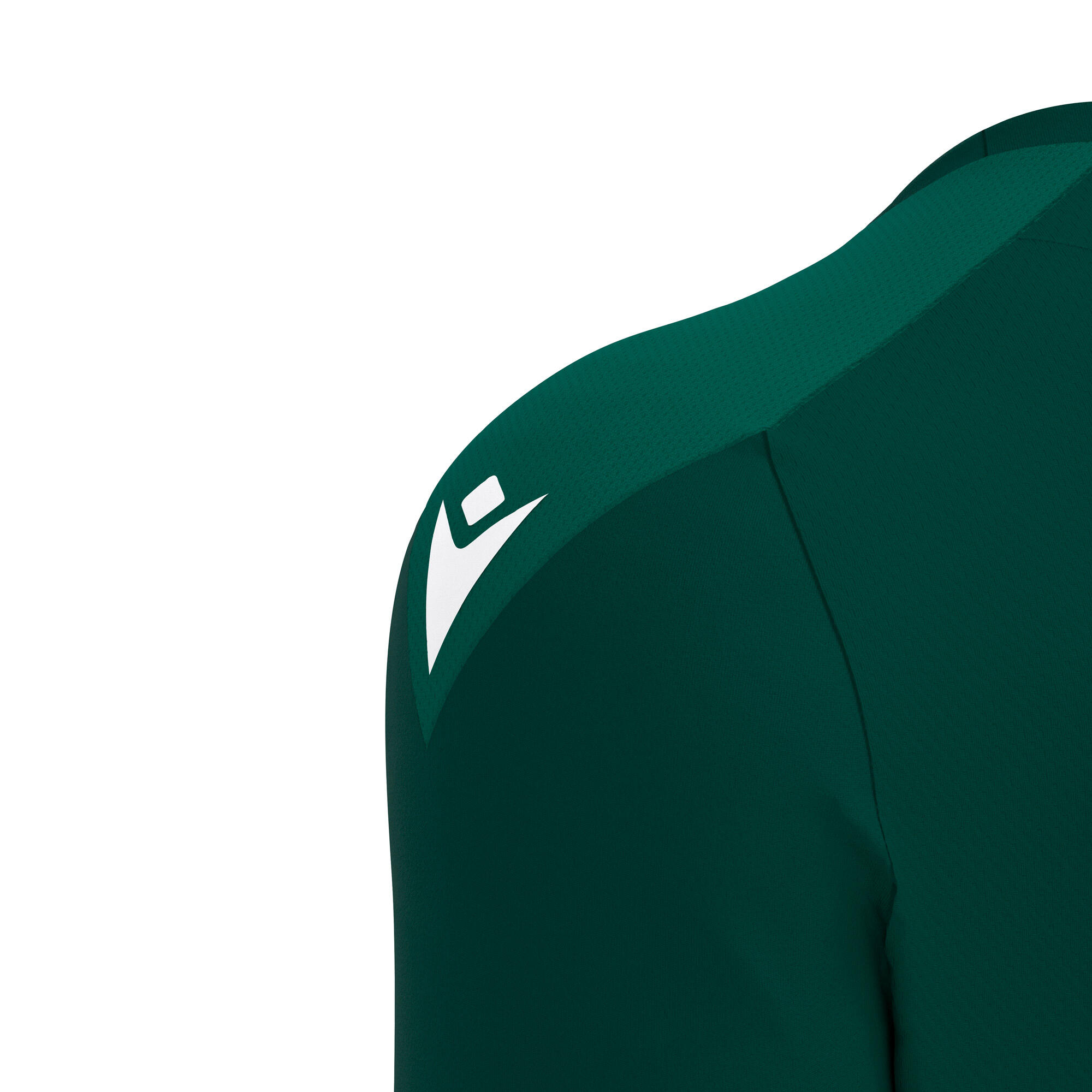Maillot multisport WISP Macron vert bouteille 4/5