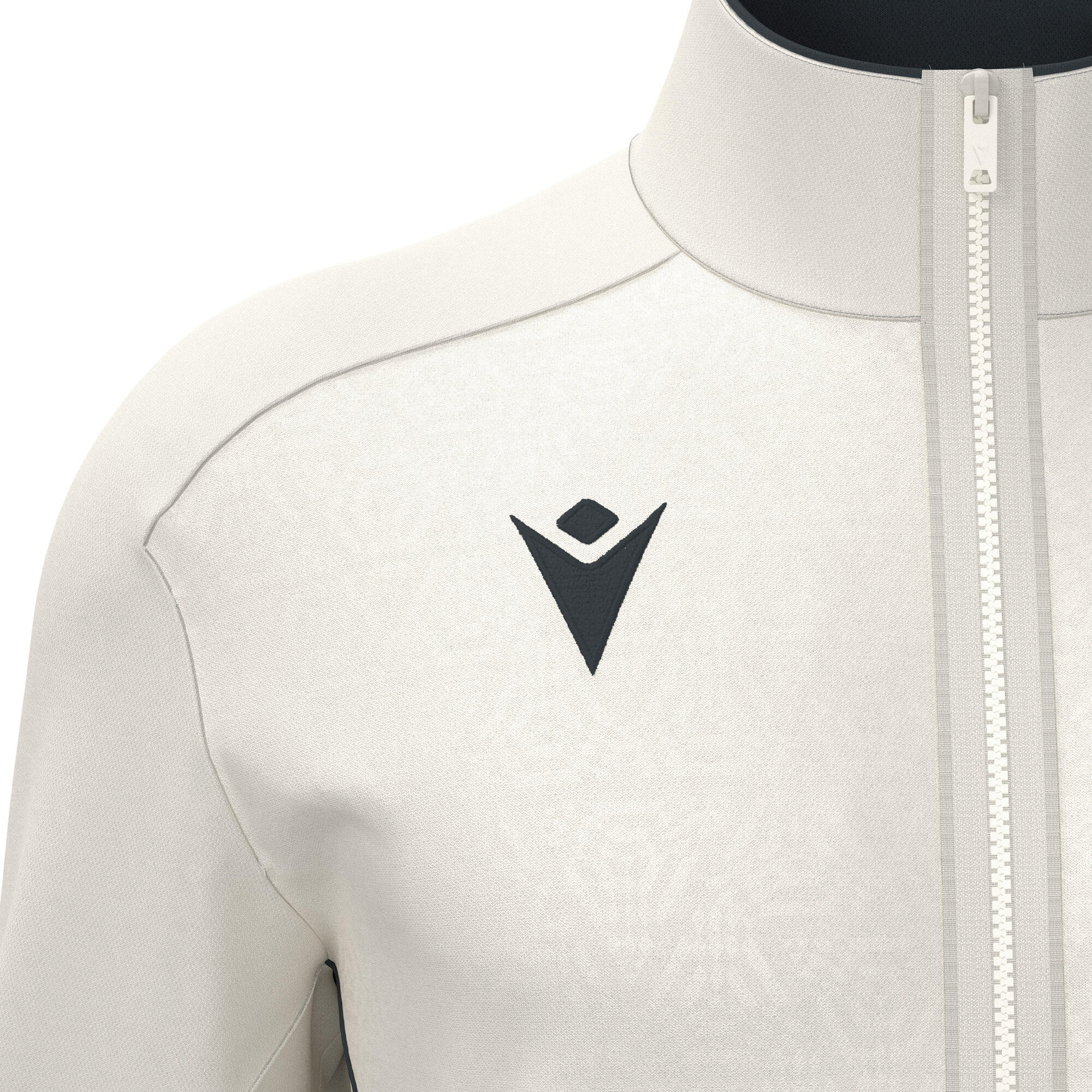 VESTE HOMME MULTISPORT POSEIDON Macron blanc-anthracite 5/6