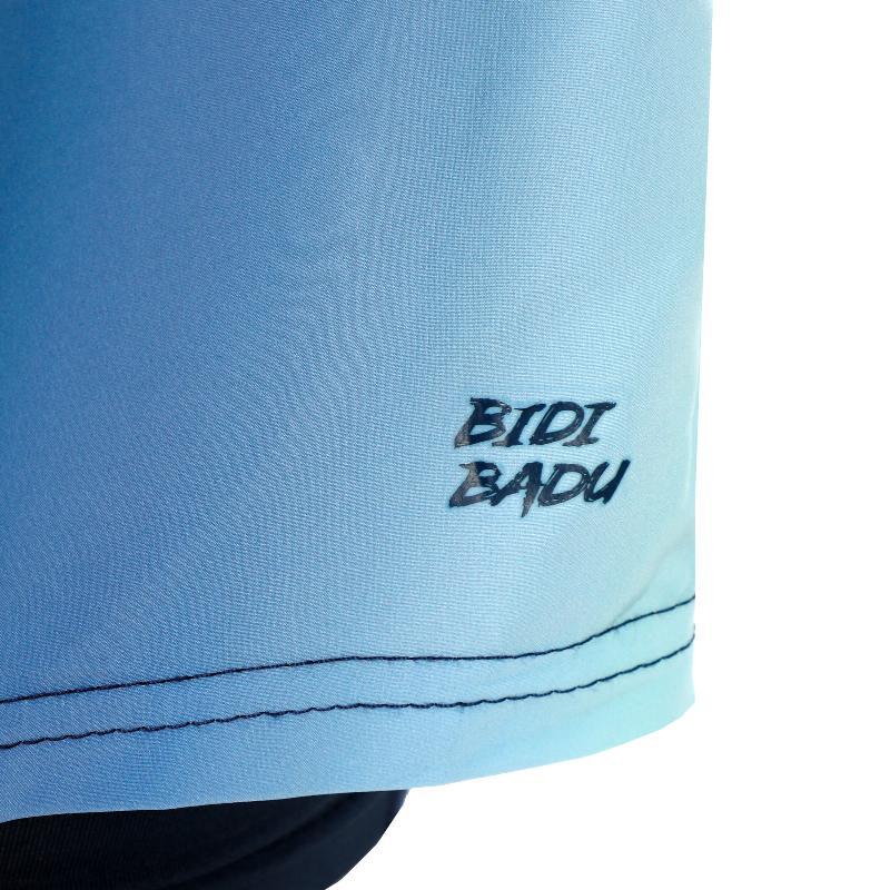Short Bidi Badu Spectrum 2 em 1 Impresso Azul Oscuro Aqua Junior 3/5